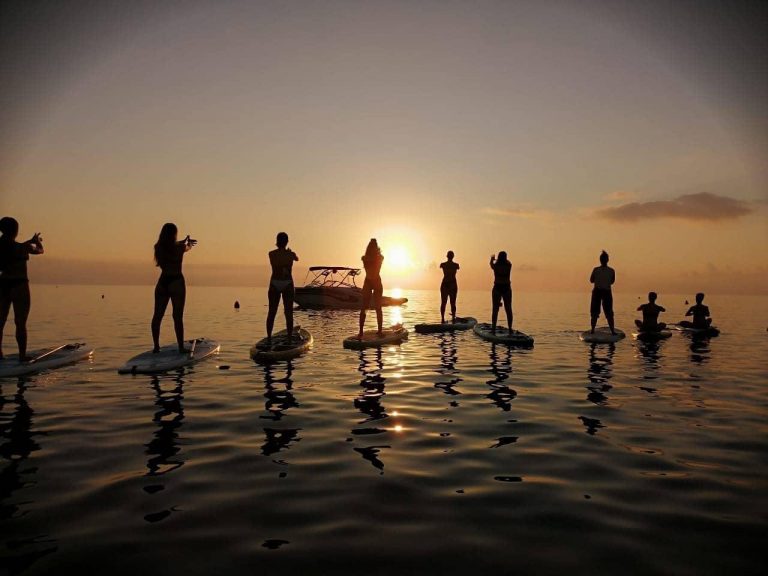 Sunrise sup yoga cyprus