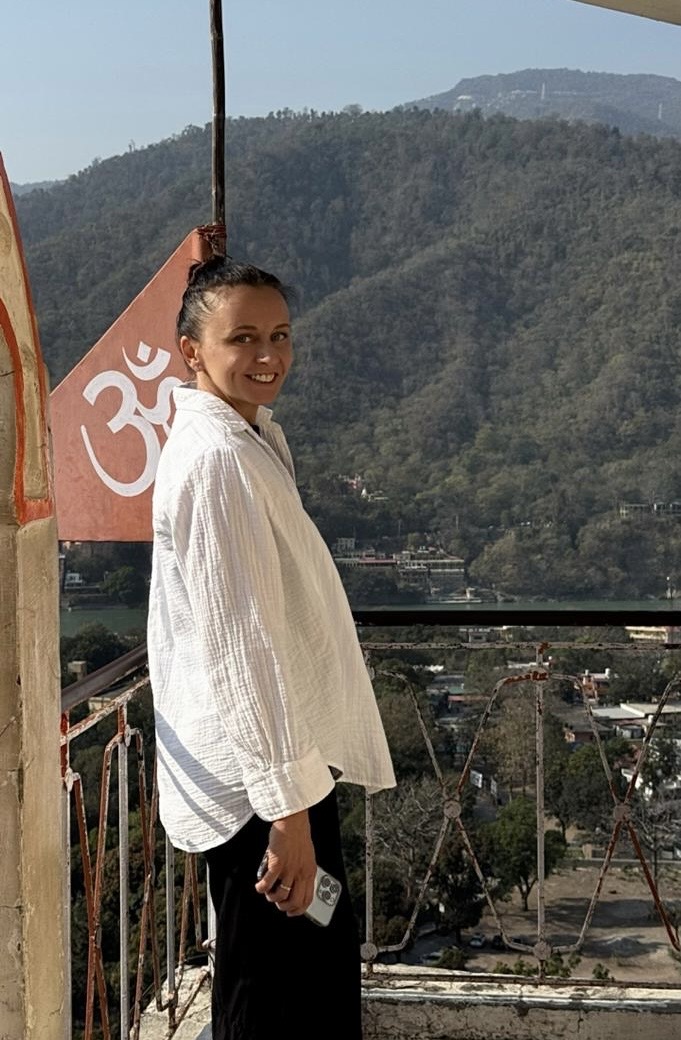 lady in indian standing